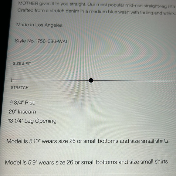 MOTHER Dazzler Straight Leg mid rise Crop in “We’re All In This Together”, 23 - Picture 16 of 16